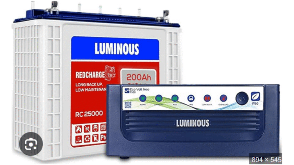 Luminous Inverter Battery Combo