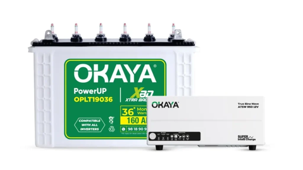 OKAYA ATSW 950 Tubular Inverter Battery