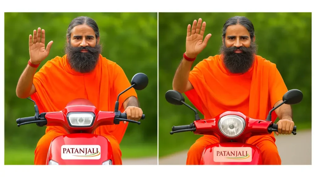 Patanjali Green Electric Scooter
